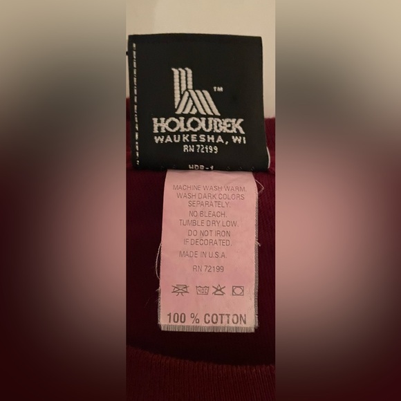 VTG Holoubek 2002 HARLEY-DAVIDSON Women’s 2X Red LS Top Orlando FL USA - Picture 9 of 9